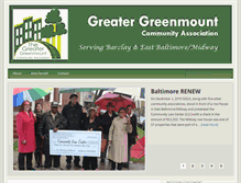 Tablet Screenshot of greatergreenmount.org